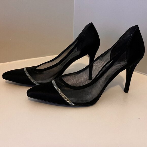 Stuart Weitzman Mesh Accent Heels (Size 8) - Picture 3 of 8